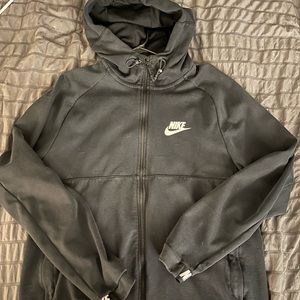 Nike zip hoodie size L